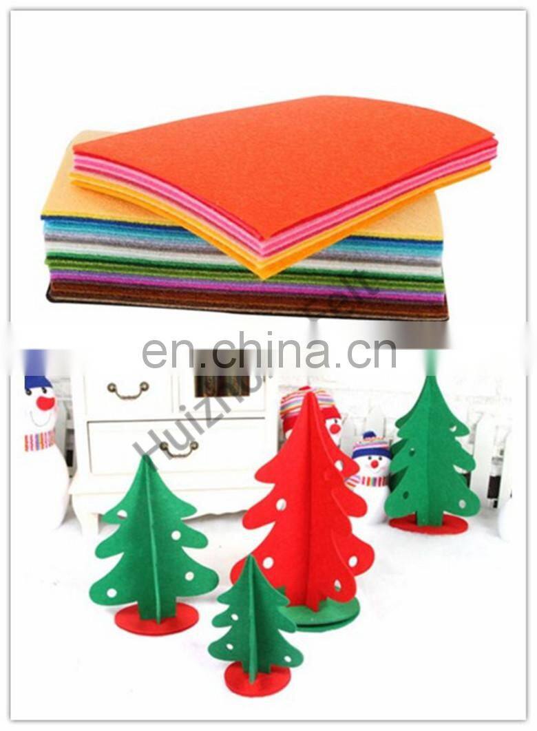 Factory Direct Wholesale High Quality Polyester Fabric Colorful Hard Felt