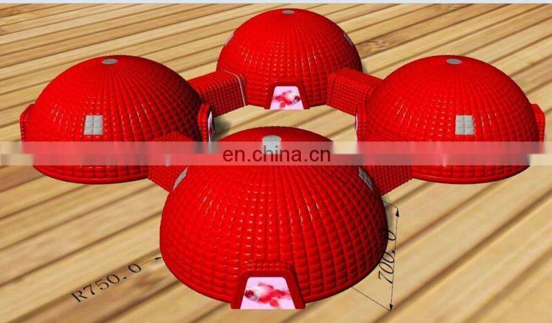New Design Outdoor Garden Marquee Party Event Dome Tent Portable Inflatable Yurt Tent