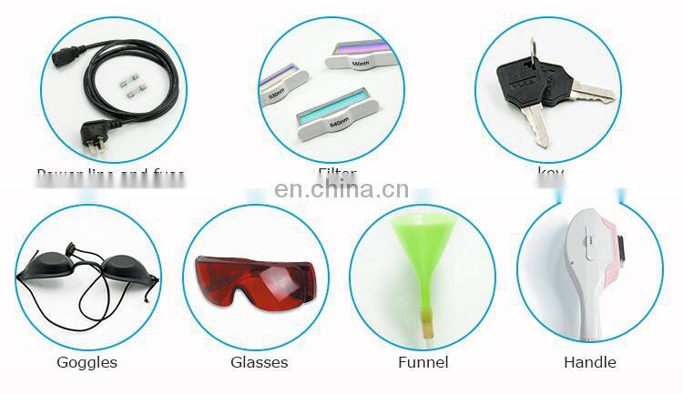 2020 Effective beauty products ipl elight acne therapy opt shr hair removal painless machine