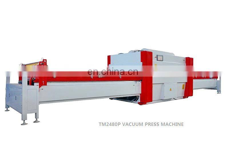high efficiency woodworking vacuum membrane press machine from TAIAN China factory