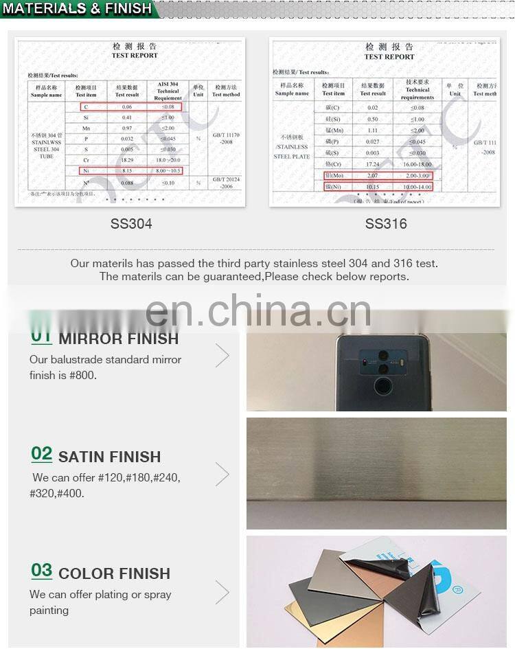 factory wholesale 304 316 stainless steel frameless swimming pool glass pool fence spigot