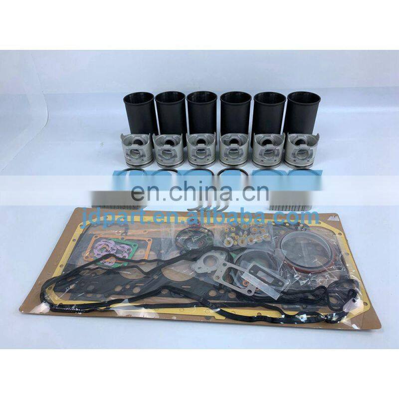 6D22 Repair Spare Part With Engine Bearings Cylinder Liner Piston Rings Full Gasket Kit For Mitsubishi