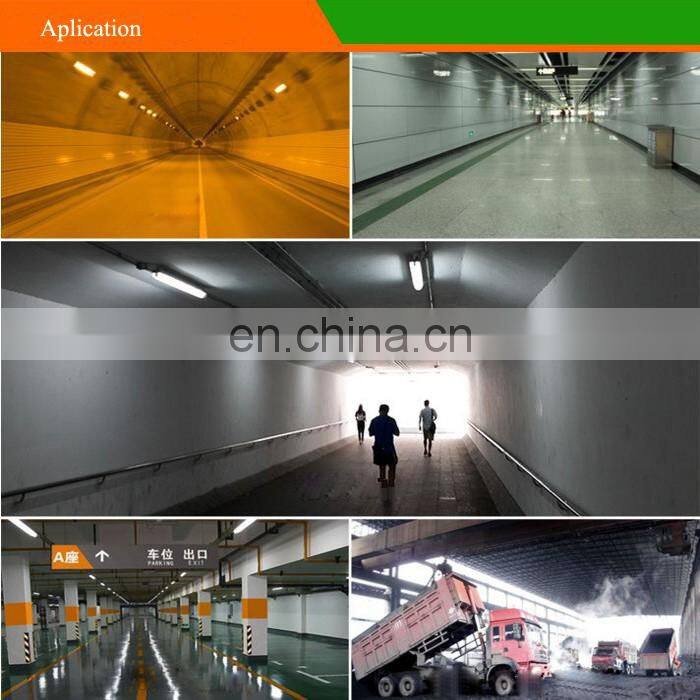 PC housing, PC cover 4ft T8 IP65 tri-proof light fixture