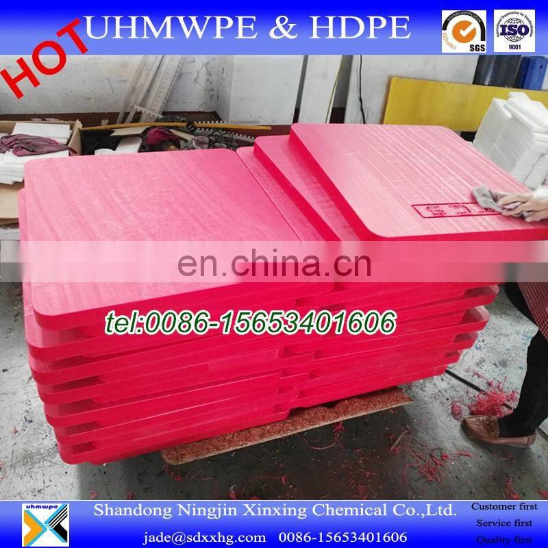 Crane stabilizer pad; crane outrigger pads