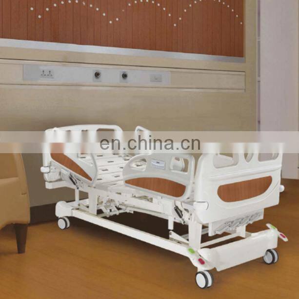 Cheap abs plastic side rail Icu Clinic Multi-function Hospital equipment Medical Electric Bed prices