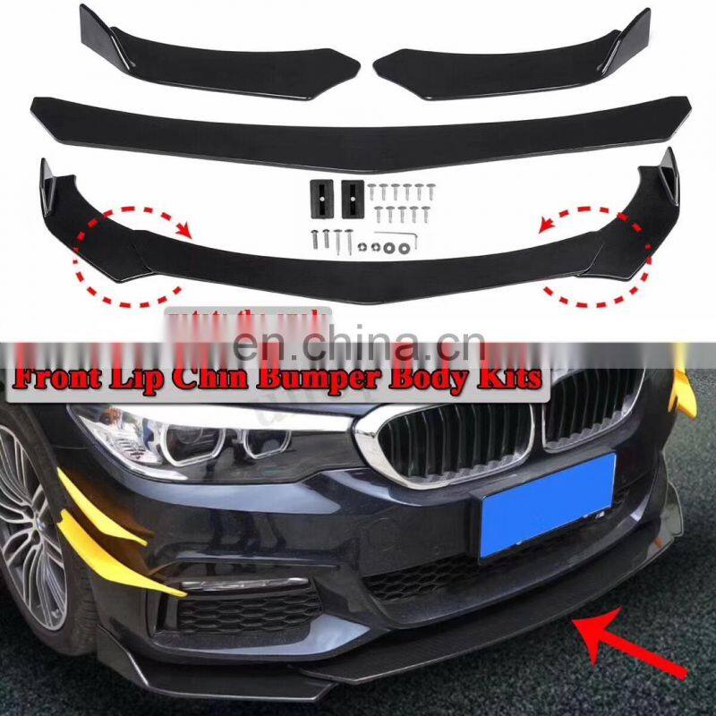Car Accessories Parts Front Bumper Spoiler Skirt Protector Lips changzhou factory keyray
