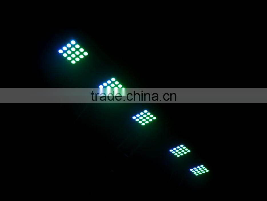 Stage lighting16pcs*15w rgb three in one COB led matrix blinder light