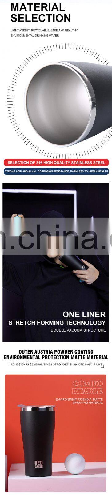 GiNT 520ml New Arrival Eco-friendly Insulated Coffee Cups Double Wall Stainless Steel Cafe Water Bottle Tumbler for Sale