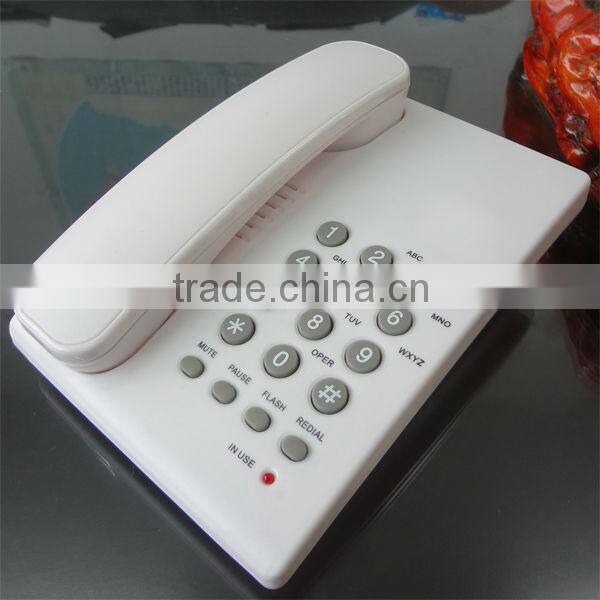Wall Mountable Analog Telephone for South America market