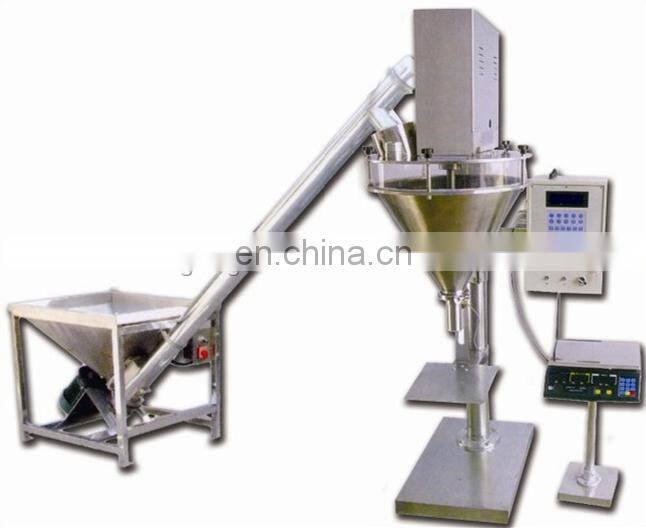 Automatic powder bottle filling machine auto spices plastic glass bottles industrial filler and sealer cheap price for sale