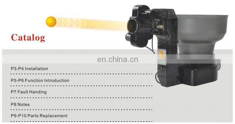 Variable speed table tennis machine pingpong ball machine table tennis robot