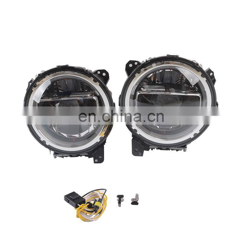 2020 Hot selling LED Headlight For Jeep Wrangler JL 2018 + accessories Headlamp From Maiker offroad