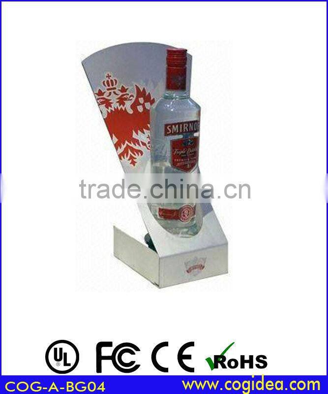 acrylic wine bottle holder/liquor display wine holder/beer bottle display