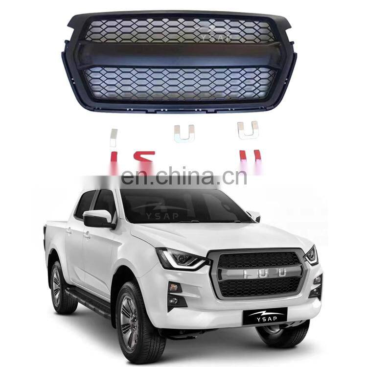 High quality car grills auto parts front bumper Grilles for 2021 D-Max