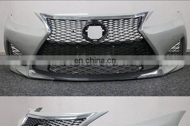 Runde Car Modification ABS Material GSF Style Old Lexus Upgrade IS300 Body Kit For 06-12 Lexus IS250 Front Bumper Grille