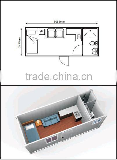 Prefab flatpack container house Homes for sale