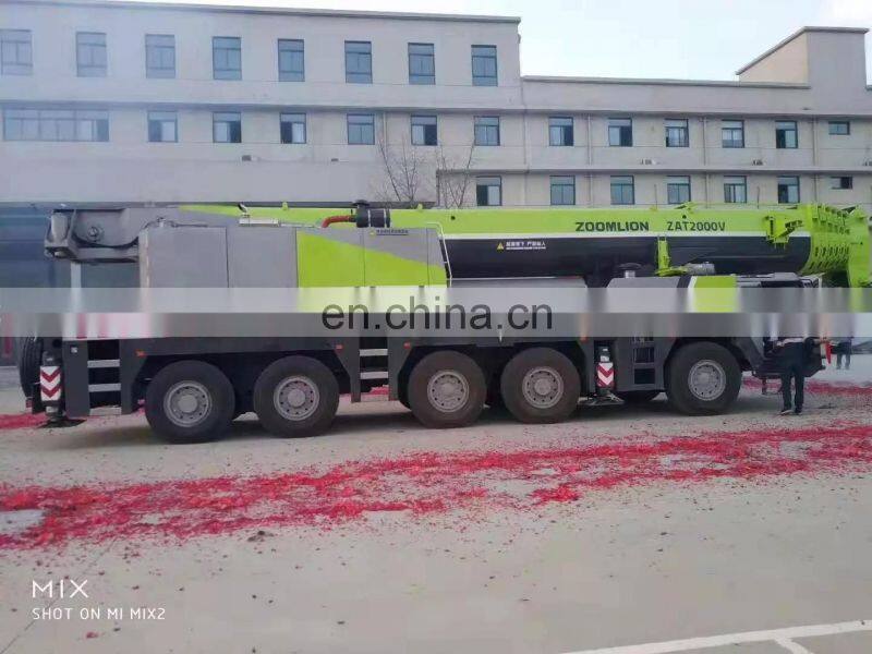 Zoomlion 100 Ton Pickup Truck Crane With Cable Winch ZTC1000
