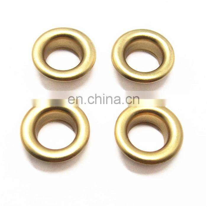 9mm Gold Grommet Metal Round Eyelets For Clothes