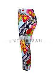 high quality flower sublimation printed leggy Fitness & Yoga design leggings for women