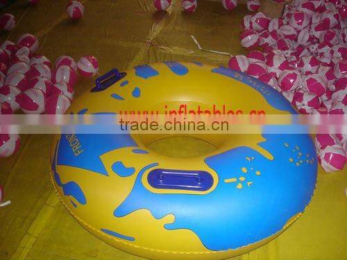 inflatable double snow tubes