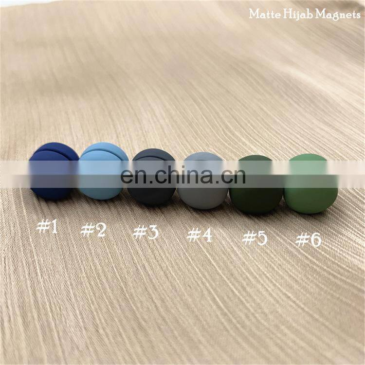 Wholesale Cheap 29 Colors NO SNAG Hijab Magnets Gold Silver Magnetic Brooch Magnet Hijab Muslim Accessories Clip Scarf Pins