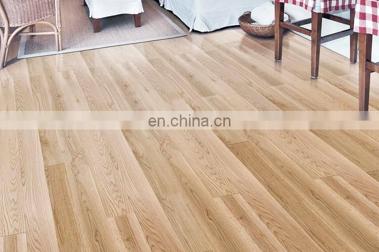 Bergeim Floors Multi-Layer white base and white brushed Engineered Wood Flooring Oak