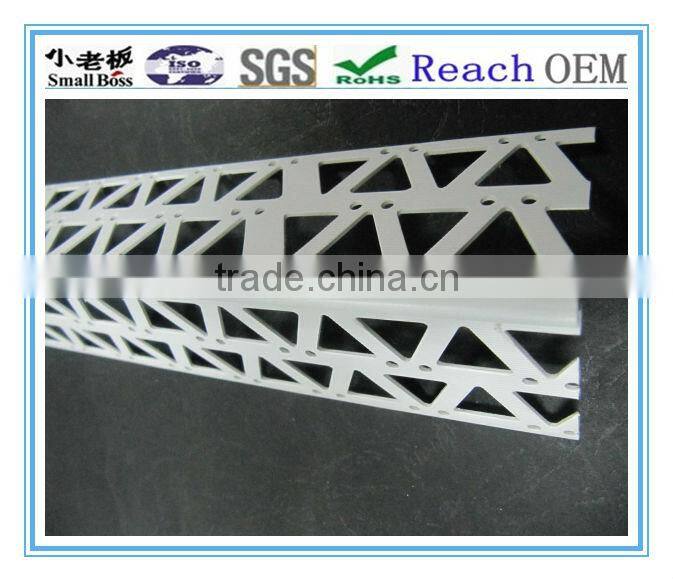 Flexible decorative plastic angle bead,drywall angle bead