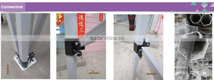 2015 white pop up tent wholesale with aluminum frame folding structures