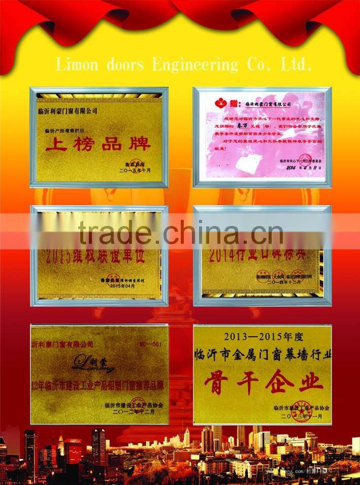 Wood for printing Aluminum Casement Window From Quality Supplier