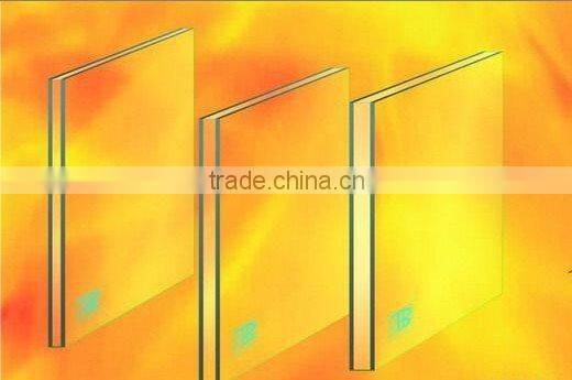 High quality 15mm Fire rated glass/ Fireproof glass/ Fire-resistant glass