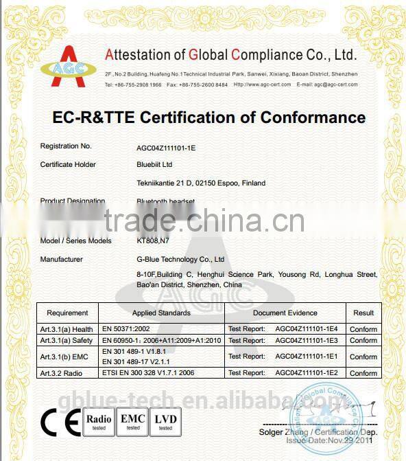 Factory direct selling bluetooth stereo headphone, wireless bluetooth headset with low price