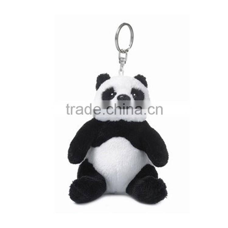 small panda plush toy keychain 12cm size