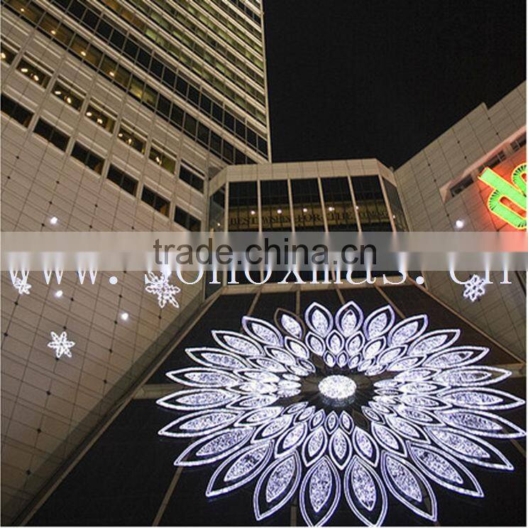 outdoor decorative White flower shape led light