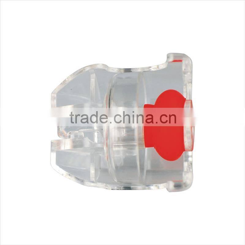 Champagne Bottle Stopper,Wine Bottle Vacuum Saver Sealer Preserver Pump Stopper, Plastic type, clear, in gift box packing