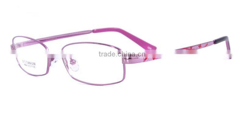 Women memory metal full-rim 2014 new style eye glasses frame japan