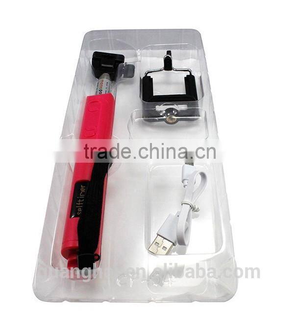 High quality colorful selfie stick bluetooth with zoom for Smart phone and camera