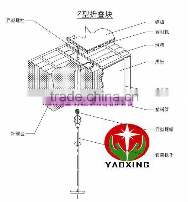 ceramic fiber module ceramic wool block refractory lightweight ceramic module