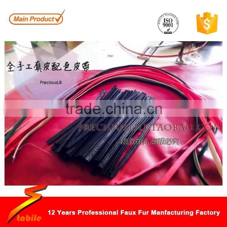 STABILE High quaility fluffy ball keychain pom pom with key chain