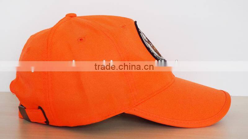 fluorescent orange safe hunter baseball cap