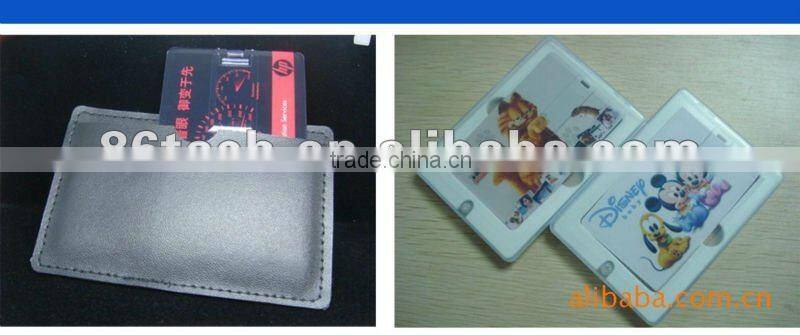 fashion design promotional credit card business card bank card usb flash drive