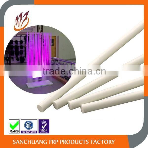 6mm 7.9mm Solid Fiberglass Reinforcing Rods for Office Decoration and Stage Design