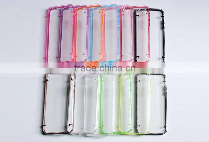 Colorful Bumper TPU Noctilucents Mobile Phone Case For iPhone 6 Plus 6S