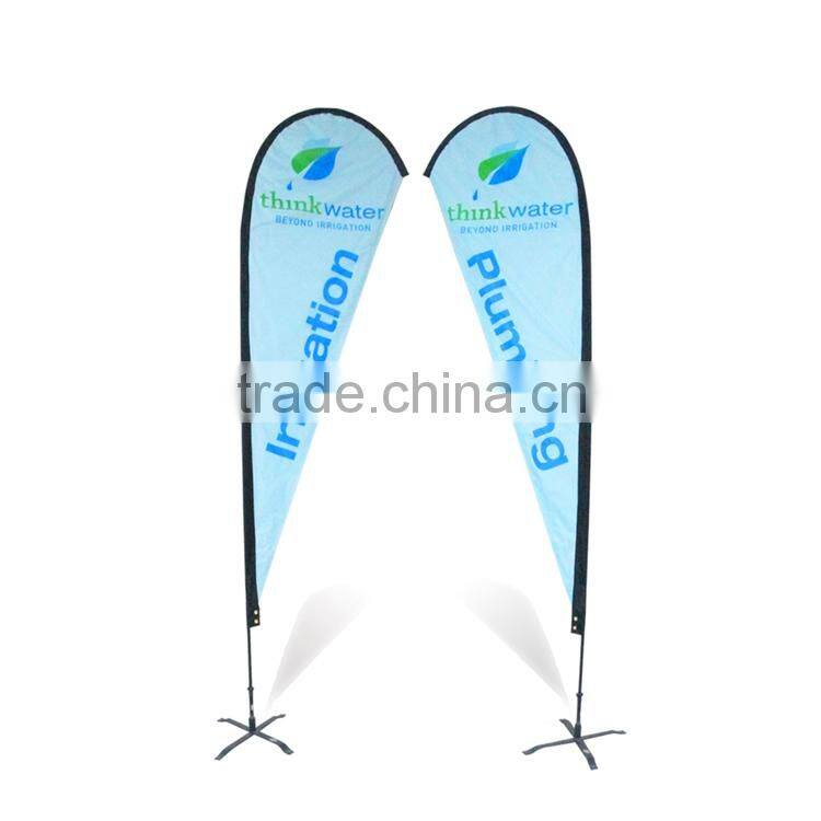 Best Selling 100% Warranty Original Design Polyester Flags & Banners Material Feather Flag