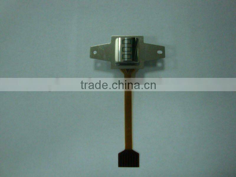 PCI magnetic head with single side pins used in POS/magnetic card reader