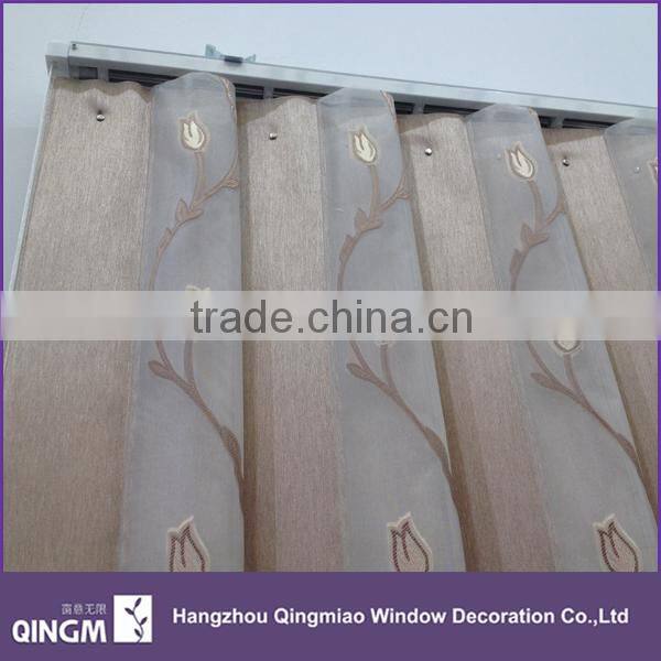 UV Coating Sunscreen Fabric Vertical Blind For Indoor Home Decor