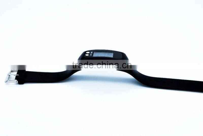 Stopwatch Smart Watch Sillicone watch with pedometer