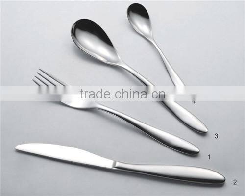 SA-C002 18/8 Stainless Steel Flatware Cutlery set for wholesale