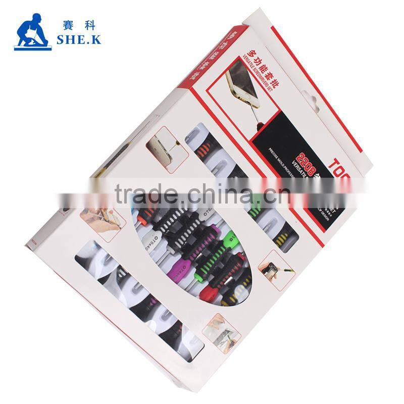 Free samples 16-in-1 multi-function mobile phone repair screwdriver