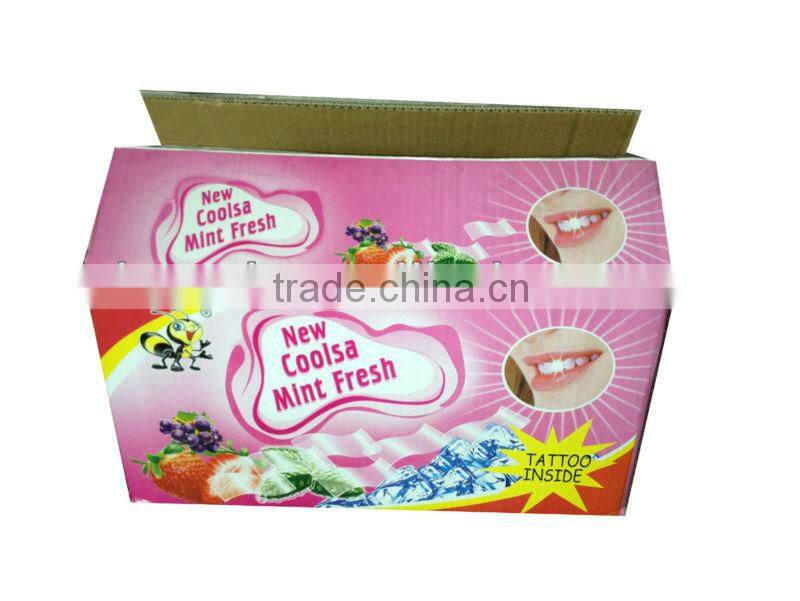 Fresh breath supplement strips
