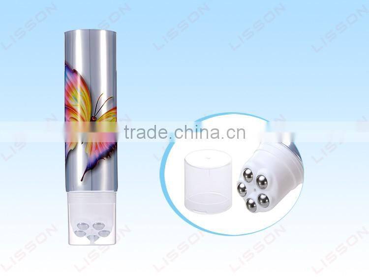 D50mm Fashion Coating AL ABL Tube with Stainless Rollers for Bust cream